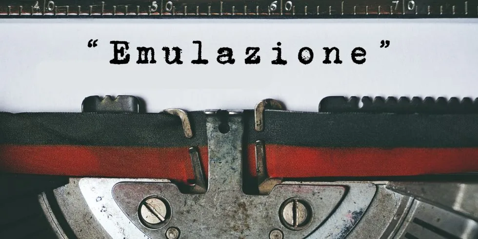 Copertina dell’editoriale «Emulazione»