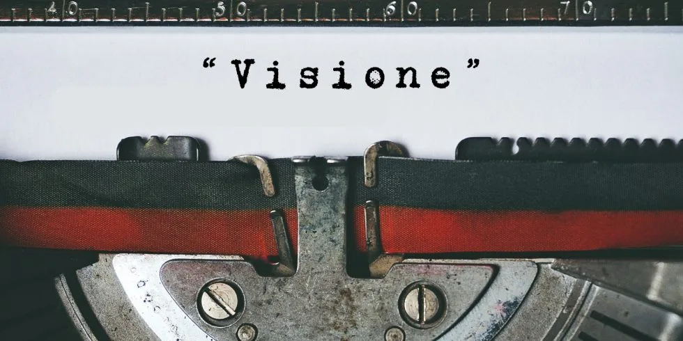 Copertina dell’editoriale «Visione»
