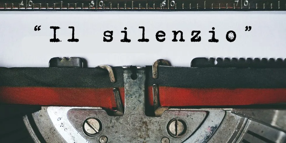 Copertina dell’editoriale «Il silenzio»