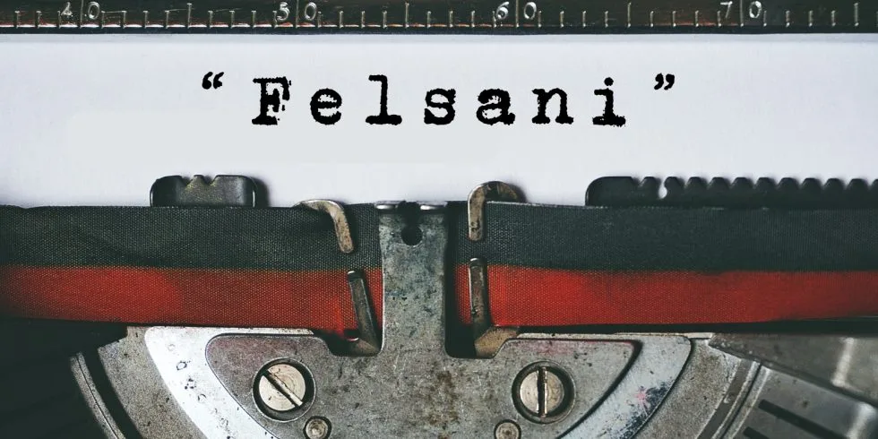 Copertina dell’editoriale «Felsani»