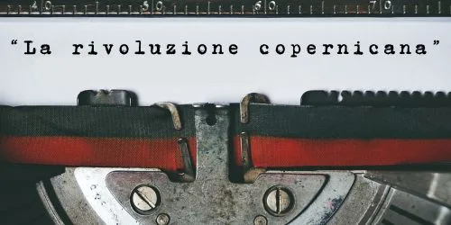 Copertina dell’editoriale «La rivoluzione copernicana»