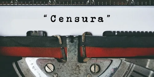 Copertina dell’editoriale «Censura»