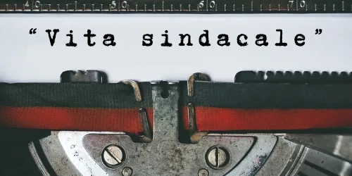 Copertina dell’editoriale «Vita sindacale»