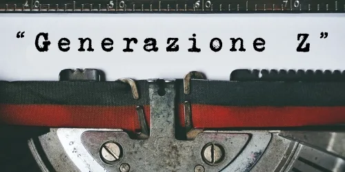 Copertina dell’editoriale «Generazione Z»