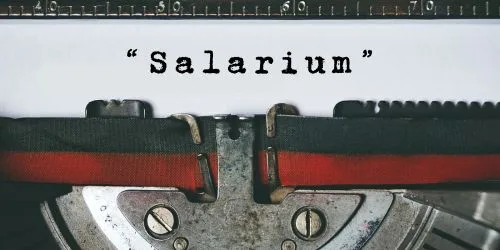 Copertina dell’editoriale «Salarium»